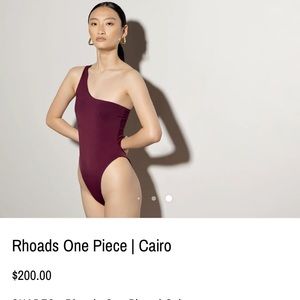 Myra Swim Rhoads One Piece, Size M, Cairo, NWT